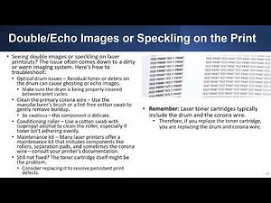 CompTIA A+ 10-03 Printers and Multifunction Devices - Part 3 - Troubleshooting Printers