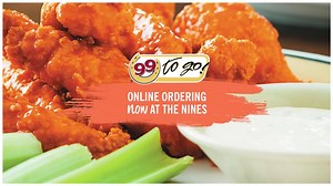 27K views · 205 reactions | Lots of high fives coming your way when you bring wings to the party. Order online at The Nines and pick them up on your way. | 99 Restaurants | Facebook
