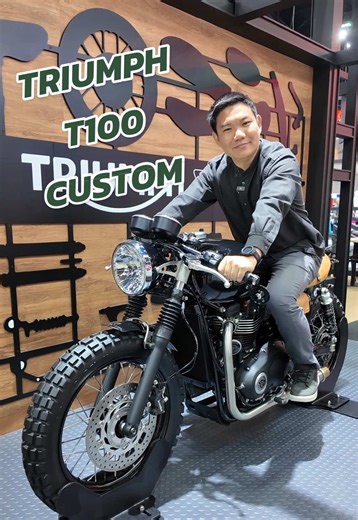 Triumph T100 Custom Motorcycle Review and Features