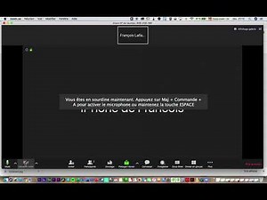 2- Les principaux outils de Zoom - partie1