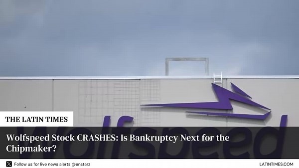 Wolfspeed Stock CRASHES: Is Bankruptcy Next for the Chipmaker?