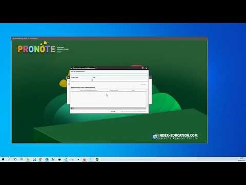 Install and configure Pronote at home