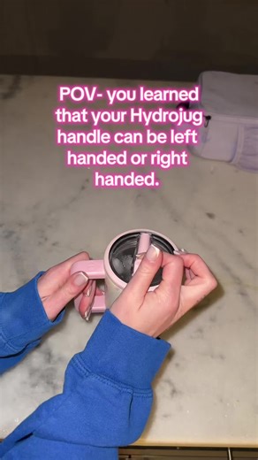 Hydrojug Handle Orientation: Left or Right Handed?