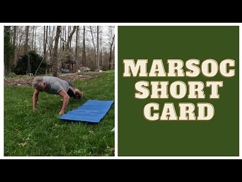 MARSOC Short Card WOD