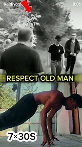 Respect Old Man 😱 #gym #fitness #fighter #streetfighter | Taekwondo Fighter