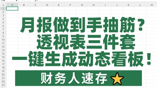 Excel动态报表神操作！透视表+切片器联动技巧🔥月度汇报这样玩领导看呆💼#数据分析 #职场干货
