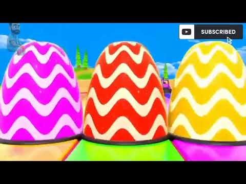 Long slide game element 3D animation animals cow wolf line and buffalo and Hippo etc many adventure