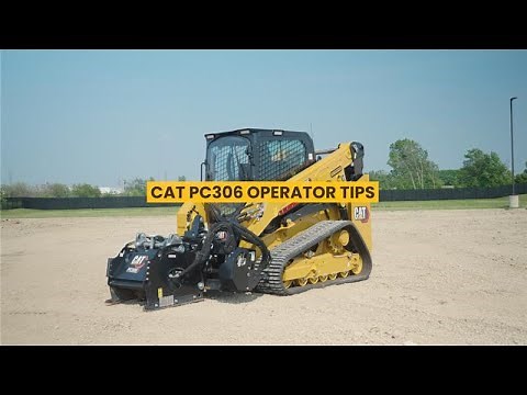 How to Operate a Cat PC306 | Cold Planer Attachment Tips from the Cab