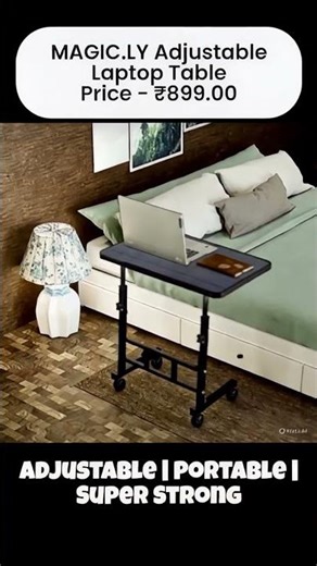 Adjustable Laptop Table | Tool and Gadget Zone