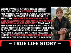 My Son Abandoned Me After My Accident So I Cut Off His Money And Inheritance