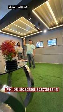 Motorized Remote Roof Pargola Design Automatic Roof Best Designing Rainproof Lightproof