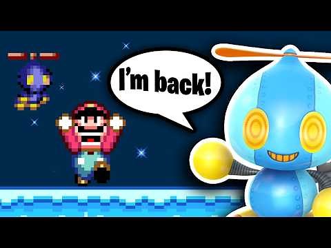 I put Omochao in Mario Multiverse?! - Mario Boss and Enemy Maker