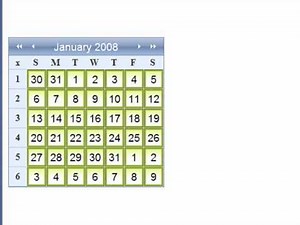 Overview of ASP.NET AJAX Calendar Control