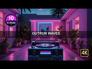 Vaporwave Courtyard | Mind Soothing | 10 Hours