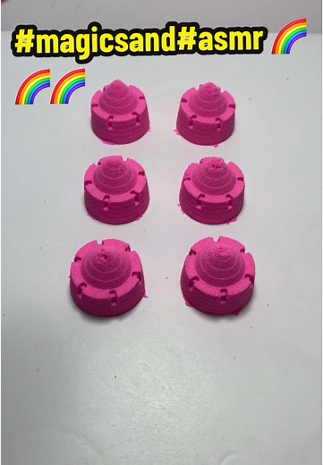 #ASMR Very Satisfying and Relaxing Video Kinetic Sand #004