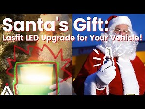 Santa Delivers Lasfit Brightest LED Bulbs! Christmas Car Lighting Showcase