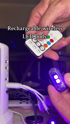 Convenient Rechargeable Wireless LED Pods for Any Space