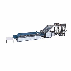 [Hot Item] Semi Automatic Corrugated Sheet Pasting Paper Laminating Machine