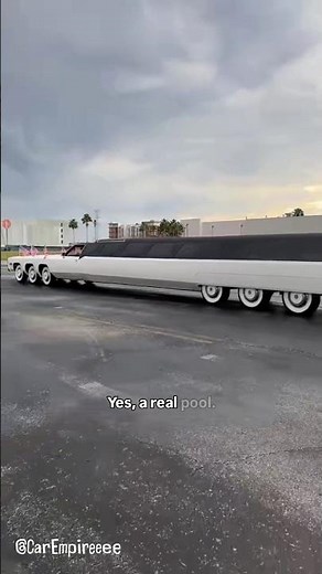 🇺🇸 The World's Longest Limousine Has Insane Features! 😱🚘⚡