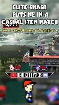 Elite smash puts me in a casual item match #ssbu #shorts #fyp #viral #smashbros