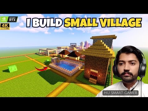 I build Swimming Pool in Small Village in Minecraft 2026