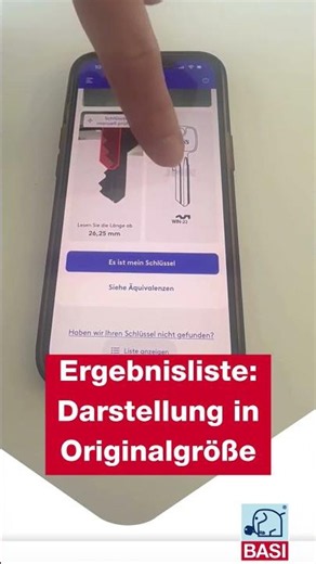 EIDOS Schlüsselprofillesegerät