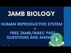 JAMB/WAEC Biology 2026 EP 107 - Human Reproductive System + Free JAMB/WAEC Questions & Answers