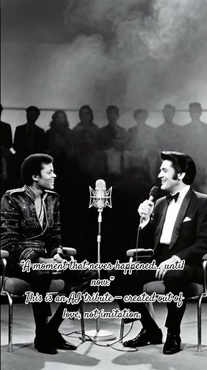 Michael Jackson & Elvis Presley Interviewed Together – 80s Retro AI Show