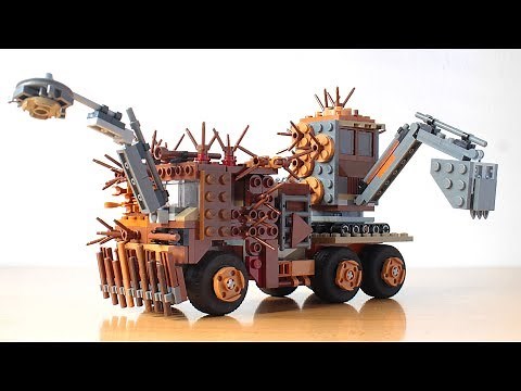 Lego Mad Max Buzzard's truck with excavator MOC