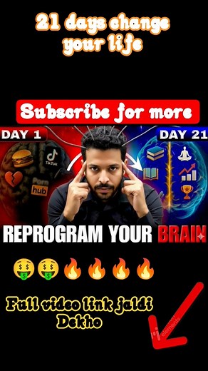 "Rewire Your Brain in 21 Days 💡 | Unlock Success Fast!"