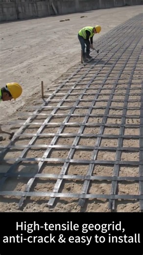 🛣️ Stronger Roads, Faster Builds with Geogrid!