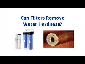 Can Filters Remove Water Hardness?