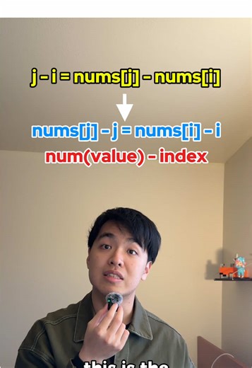 Day 29 of LeetCoding everyday until I get a JOB: Count Number of Bad Pairs (LC 2364). . . . #interview #leetcode #coding #softwareengineer #programming