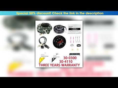 Hands-on 30-0300 30-4110 X-Series Wideband O2 Air Fuel Ratio Gauge Kit LSU 4.9 0258017025 Oxygen Se