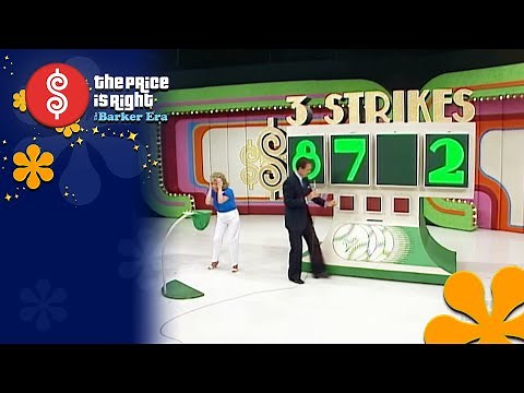 Contestant Makes TPIR History When She Plays a PERFECT GAME of 3 STRIKES! - The Price Is Right 1984
