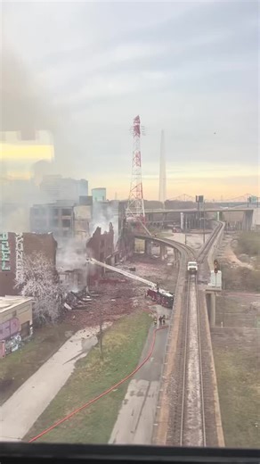 TheNewRealSTLNews on Instagram: "FIRE TEARS THROUGH VACANT WAREHOUSES SOUTH OF DOWNTOWN CAUSE STILL UNKNOWN Another massive fire just ripped through several abandoned warehouses south of downtown, and just like clockwork, nobody seems to know how it started. Flames shot up hundreds of feet into the air early Friday morning as firefighters fought what was eventually declared a six-alarm blaze. The fire broke out in the Crunden-Martin Warehouse complex near 2nd Street and Gratiot, a cluster of old