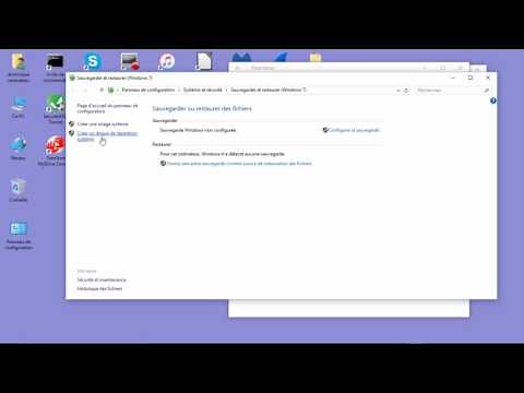 Créer un disque de réparation système Windows 10