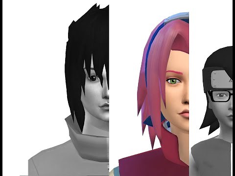 [Sims 4] Create a sim - Sakura Uchiwa (With CC)