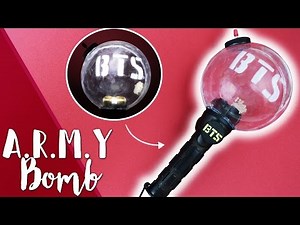 KPOP DIY: ¡haz tu propia ARMY BOMB! |K-freak| BTS, 봄날