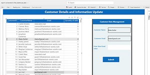 Update Information from Power BI Report and Achieve Live Data Write-Back to Fabric Data Warehouse Using Power Apps & Power Automate