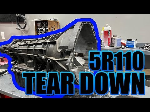 5R110 TEAR DOWN AND INSPECTION - TRANSMISSION REBUILD