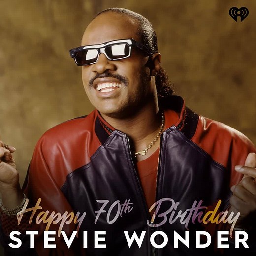 3.3K reactions · 570 shares | Today, music legend Stevie Wonder is celebrating his 70th birthday! Come celebrate with us, and stream his greatest hits now for free on iHeartRadio. | iHeartRadio | Facebook