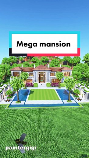 Ultimate Mega Mansion Building Tutorial in Minecraft