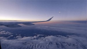 Flight Over Mountains Seen Airplane Window Stock Footage Video (100% Royalty-free) 3733143827 | Shutterstock