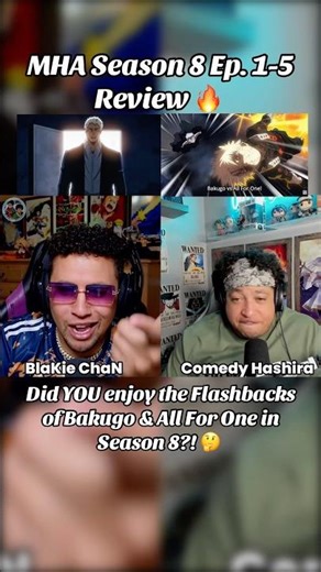 Flashbacks #anime #myheroacademia #mha #flashback #animepodcast #animereview #reaction #shorts #fyp