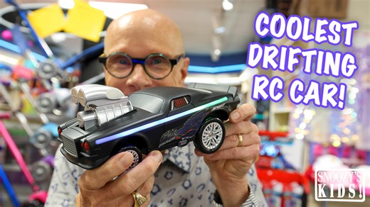 This high-speed remote control car is packed with features that make it a must-have for both kids and adults. Watch as we showcase the RC Drifter in action – from its sleek design to customizable light patterns and LED lights, this car is all about fast, fun, and easy drifting! | Snoozy's Kids | Facebook