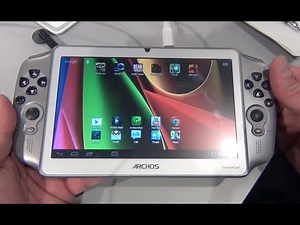 Tableta de 7" GamePad de Archos - Archos GamePad tablet CES 2013 (Video)
