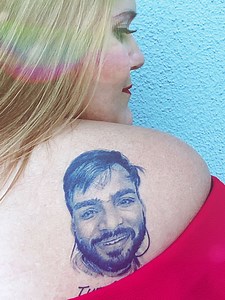 Hubby tattoo ❤️ #birthdaysurprise #portrait #inked #inklife #tattoo #portraittattoo #tattooed #wifey #hubby #ldr #ldrcouples #fbreels #foryou #foryoupage #fyp #fypシ #explore #explorepage #explorereels #married #reelkarofeelkaro | SoKo’s Journey