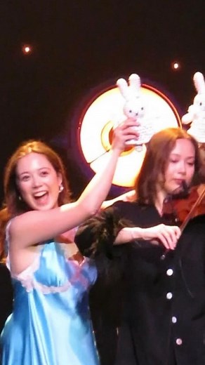 mei mei ˚ ༘♡ ⋆｡˚ meiscrochet on Instagram: "Lauvers, this was one of the best days of my life! Would anyone like to crochet this Miffy? (No dress). Dm CONCERT for the Miffy pattern! @meimei.thebunny debuted shortly after that! 🐰 🎶 #laufey"