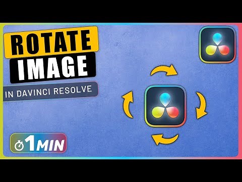How to ROTATE Image SMOOTHLY in Davinci Resolve